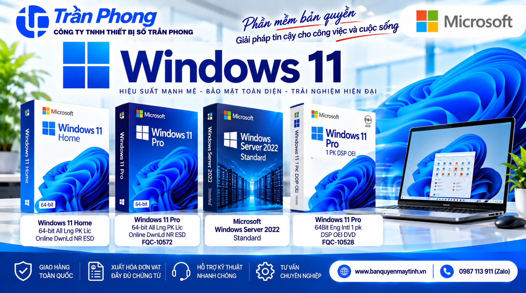 ESD FQC-10572 Win Pro 11 64-bit All Lng PK Lic Online DwnLd NR